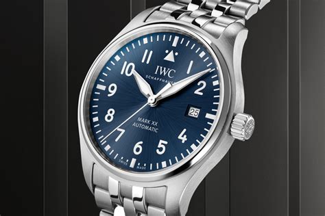 iwc pilots classic|iwc pilot mark xx blue.